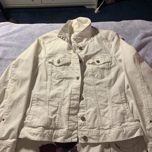Sonoma White Jean Jacket